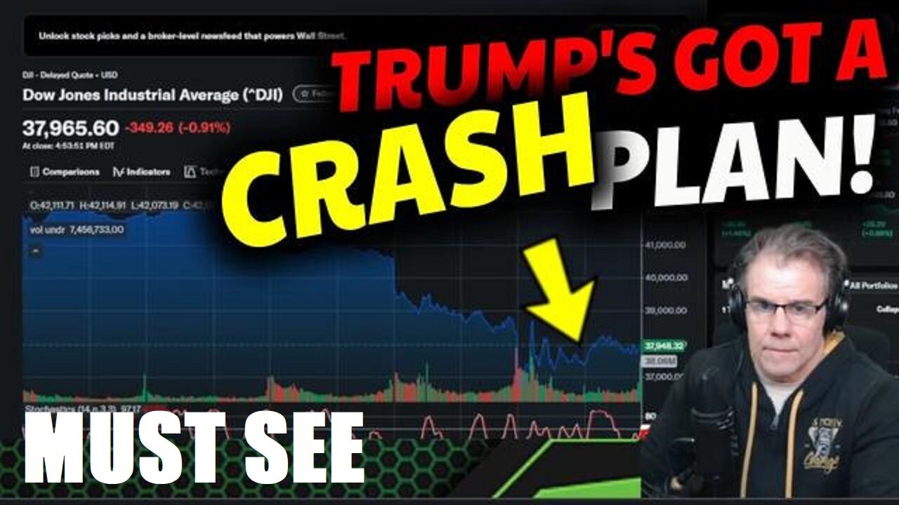 The Disturbing Illusion - Trump's Got a CRASH Plan?