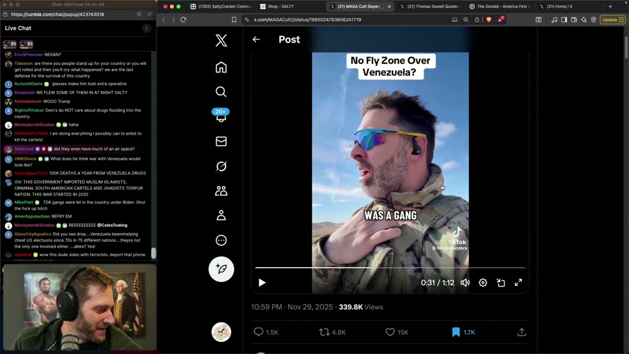 TheSaltyCracker: SALTcast 12-01-25 .......