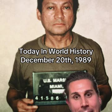 THE HISTORIC MOMENT OF DECEMBER 20th, 1989