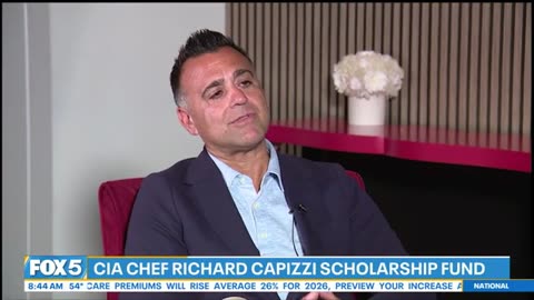 Honoring Chef Richard Capizzi; details about the scholarship fund
