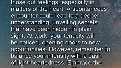 Daily Horoscope | Pisces & Scorpio 🌟