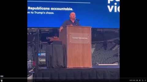 Minnesota DFL Chair Richard Carlbom proudly proclaims they are the party of Democratic Socialists