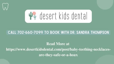 Teething Necklaces: Serious Safety Risks