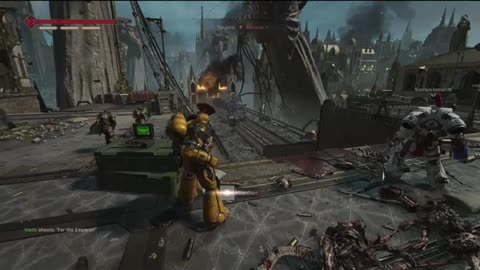 Imperial Fist Deliverance! 💥 Hive Tyrant Down! (YouTube Short)