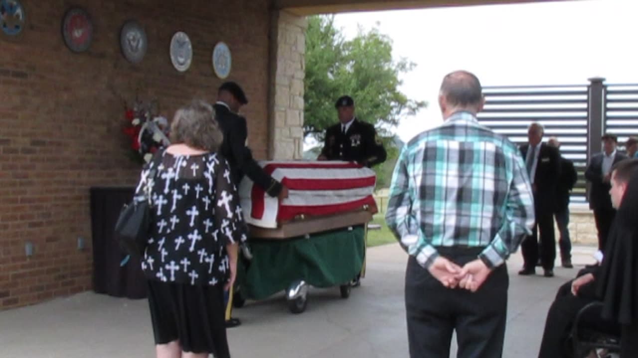 At my Grandpa's Funeral