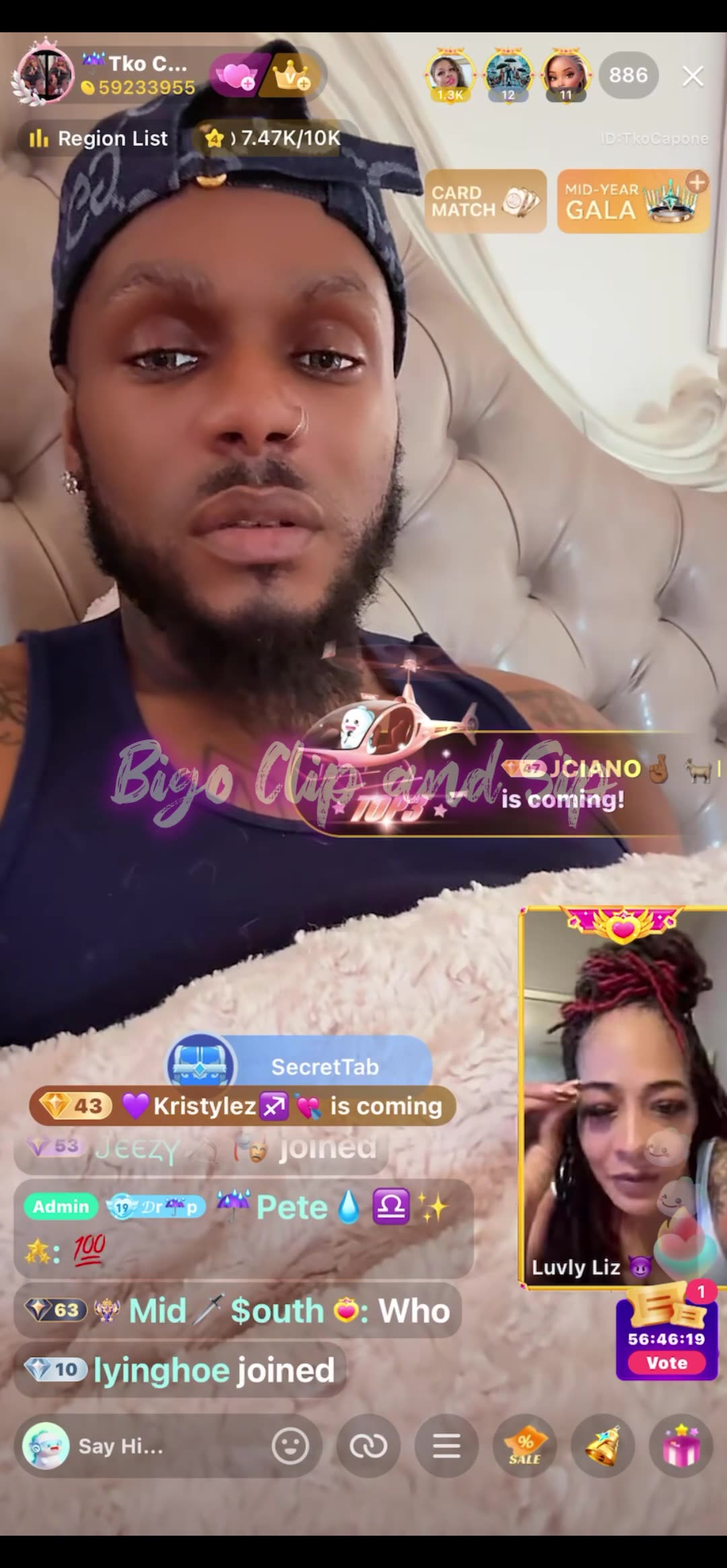 TKO talks to Liz about Synergy n NB 7/20/25 #bigoclipandsip