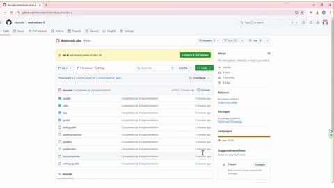 Client Work (𝐋𝐚𝐛 𝟒) |𝐂𝐒𝐓𝟐𝟑𝟑𝟓 𝐋𝐚𝐛 𝟒 GitHub Upload To-Do App | Algonquin College |Canada, Ottawa