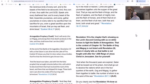 Ezekiel 38 and 39 Wars Explained - KJV