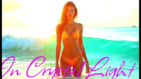 Electronic Music.Song In the Crystal Light.