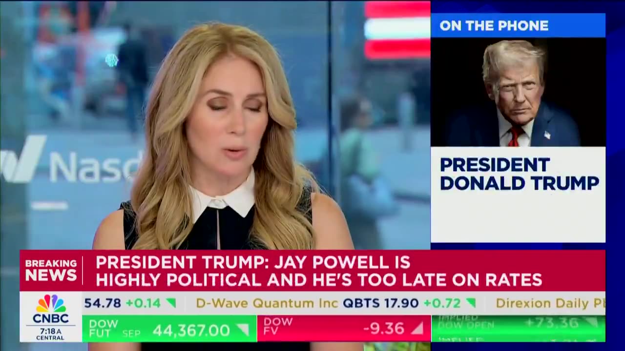 HUGE! "Within the next week or so, we're going to be announcing tariffs on pharmaceuticals.