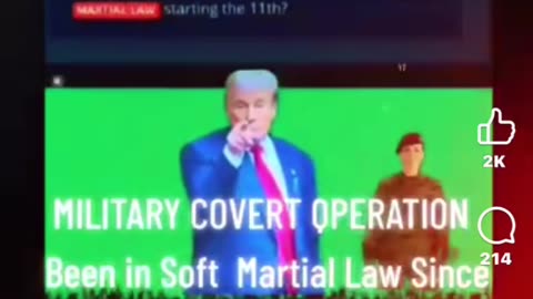 Martial law coming?