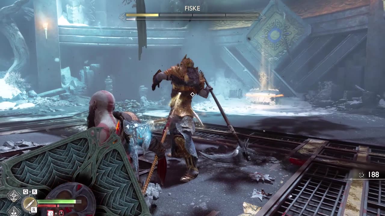 God of War Ragnarok - Fiske Boss Fight (Valhalla DLC).