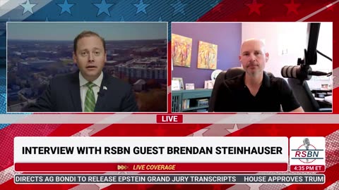 WATCH: Robert McNeily Interviews Brendan Steinhauser; CEO of The Alliance for Secure AI - 7/23/25