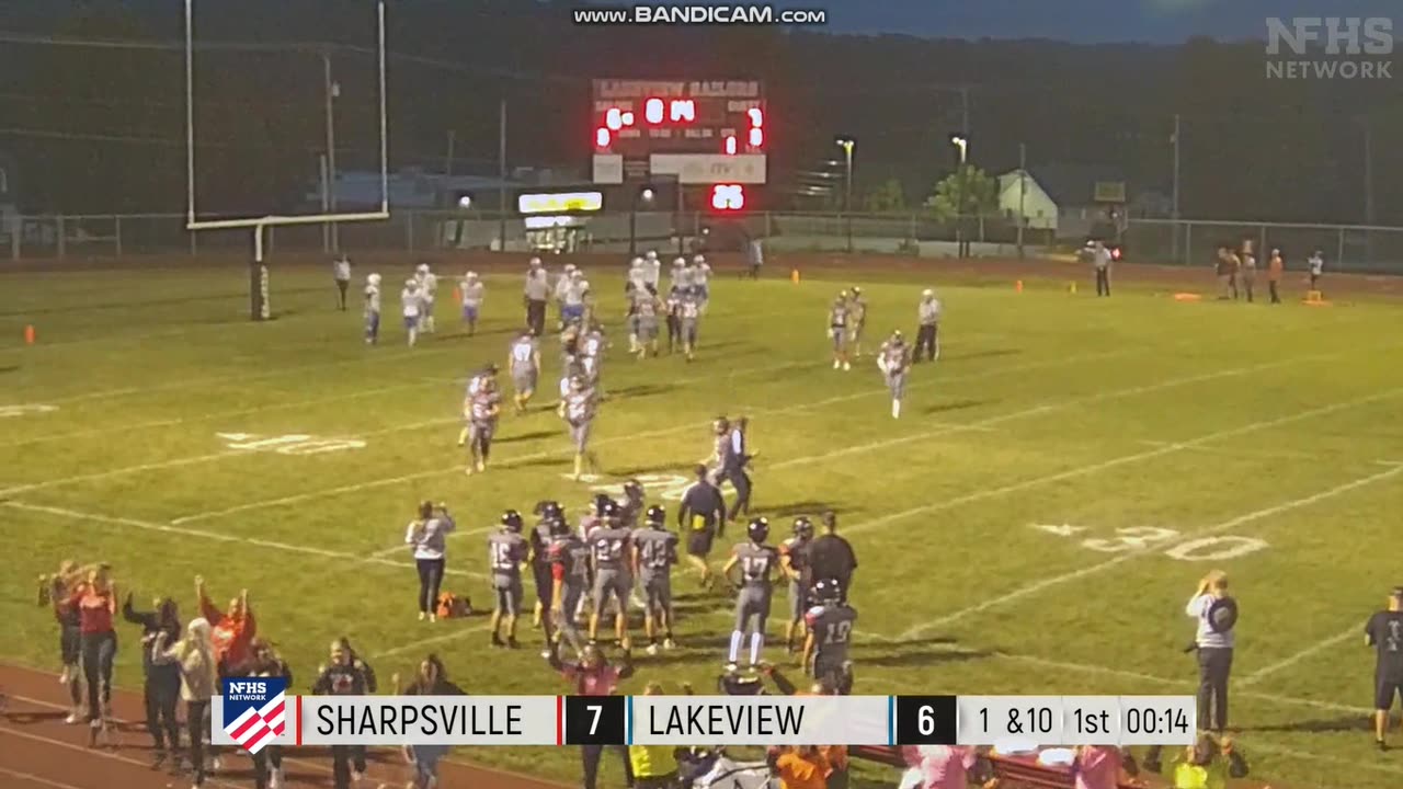 SEPTEMBER 27 2024 HIGH SCHOOL FOOTBALL: LAKEVIEW VS SHARPSVILLE PART 3
