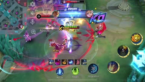 Exp insane level Gatotkaca the king fighter 1 vs 5