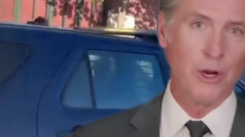 Gavin Newsom: "New data just showed a decrease in crime, burglary is down, larceny is down."
