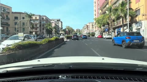 Scenic Road Trip – Catania to Tremestieri Etneo, Sicily Italy – September 13, 2025