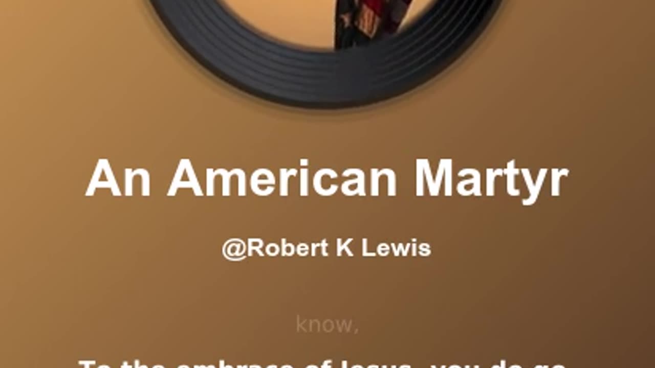 An American Martyr
