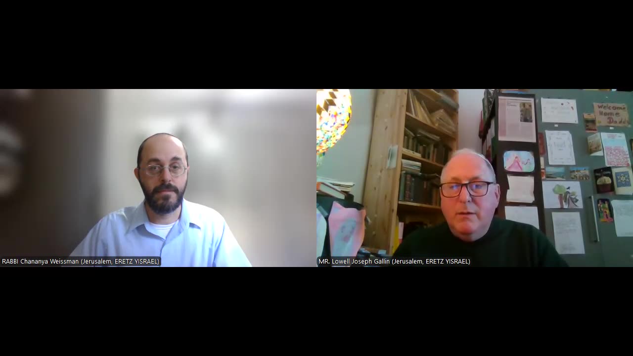 R&B Weekly Seminar: R&B Torah Fellowship (Episode #153 -- Wednesday, April 2nd, 2025). ChairMAN: RABBI Chananya Weissman (Jerusalem, ERETZ YISRAEL). Program ChairMAN: ADVOCATE Lawrence Gordon (Kobe, JAPAN)