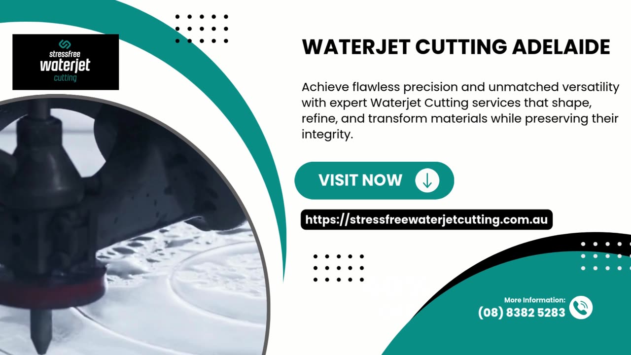 Waterjet Cutting in Adelaide: Sculpting Matter with Precision Beyond Conventional Boundaries