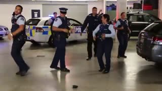 Shocking: New Zealand Police Running Man Challenge