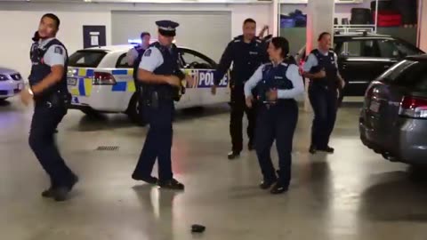 Shocking: New Zealand Police Running Man Challenge