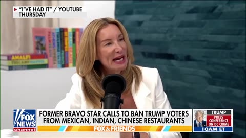Fmr Bravo 'Star': Trump Voters Should Be Banned From Mexican, Chinese, Indian Restaurants