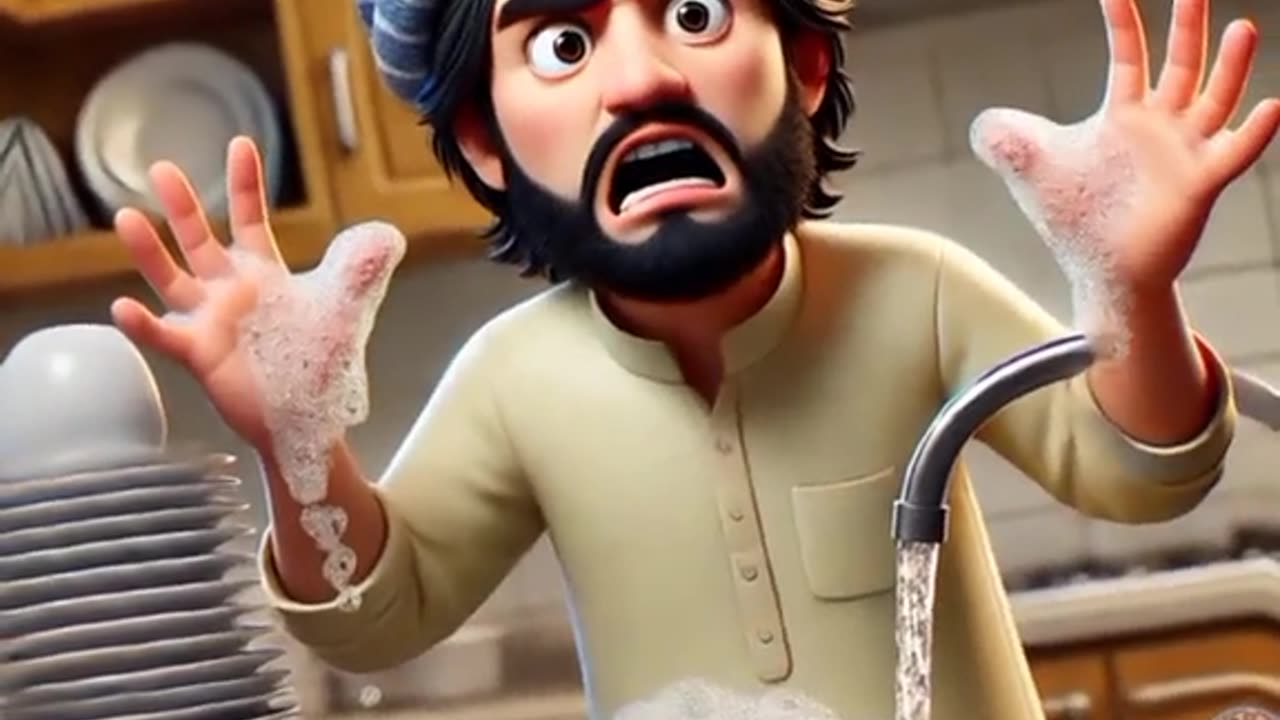 میاں بیوی کھانا کھا رہے تھے