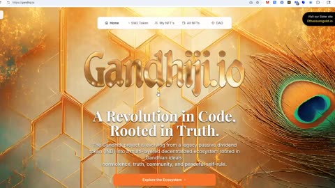 Gandhiji DAO Gold - Holding Steady - Take A Look and Build - This is the Long Term Game We Play