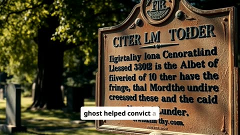 Greenbrier Legacy: Ghostly Justice! 🪦 #GreenbrierGhost #UnsolvedMystery #TrueCrime #MysteryTok