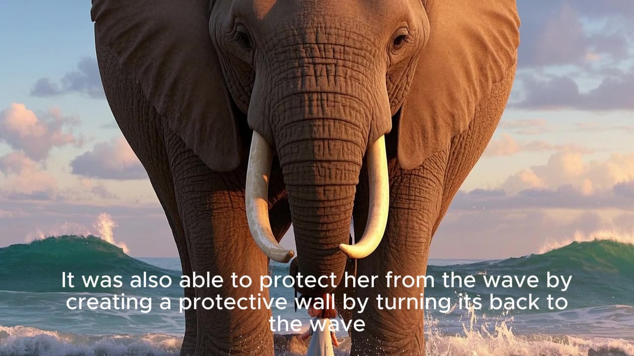 Elephant Saves Girl From Tsunami