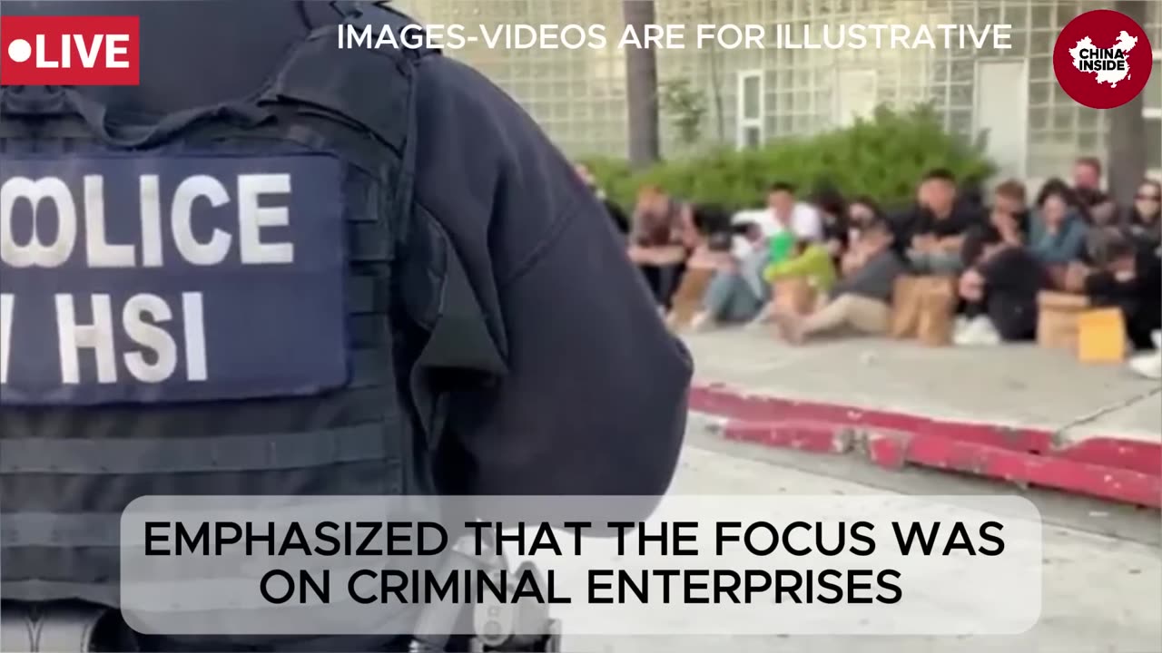 ICE sweeps Chinese in Los Angeles_ Illegal Chinese face US justice. Taking Down Chinese Underworld.