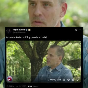 Hunter Biden Rips Bukele: ‘If I Were President, I’d Shut That Down