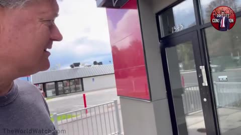 Tyler Robinson Dairy Queen Suddenly Gutted & Emptied Closed, Cleaned, and Covered up.