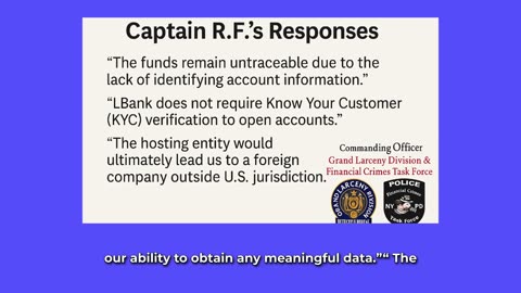 Part 21. The Final Excuse Letter from NYPD