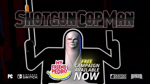 My Friend Pedro Joins Shotgun Cop Man | Free Expansion Out Now!