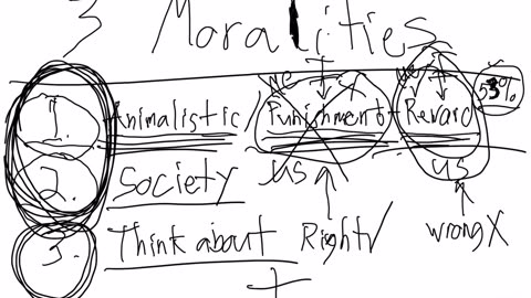 3 stages of morality