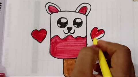Ice cream drawing easy || ice cream drawing mein kaise banate hain|| ice cream drawing for kids