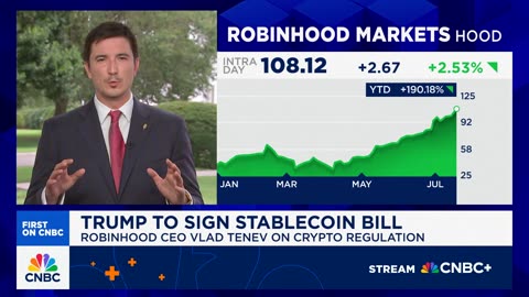 CEO of Robinhood, the United States is prepared to dominate in digital assets.