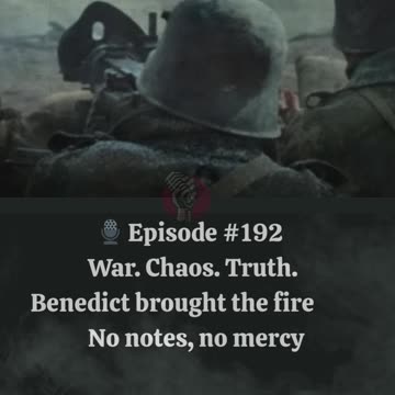 💥 WAR. CHAOS. TRUTH. | Benedict Brings the Fire – No Notes, No Mercy (Ep.192)