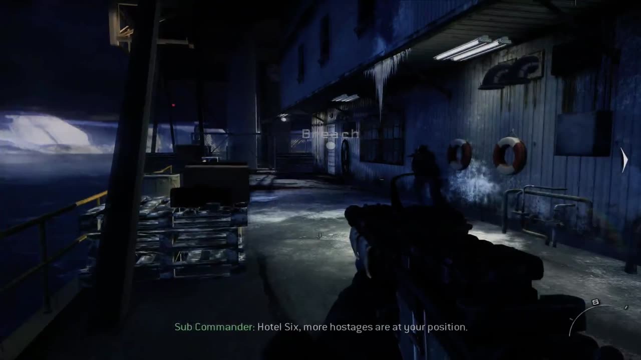 Oil Rig hostage Situation - Modern Warfare 2