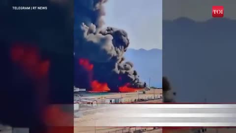 On Cam: 'Iran Allied Fighters' BLOW UP American Oil Field In Iraq In Massive Air Attack | Watch