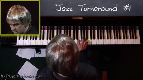 Hans Groiner Jazz Piano Lesson