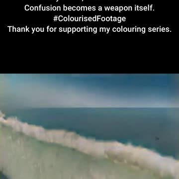 Smoke Curtain Tactical Smokescreen The Fog of War #WWIIColourised