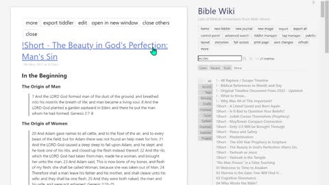 !short - The Beauty in Gods Creation - Mans Sin