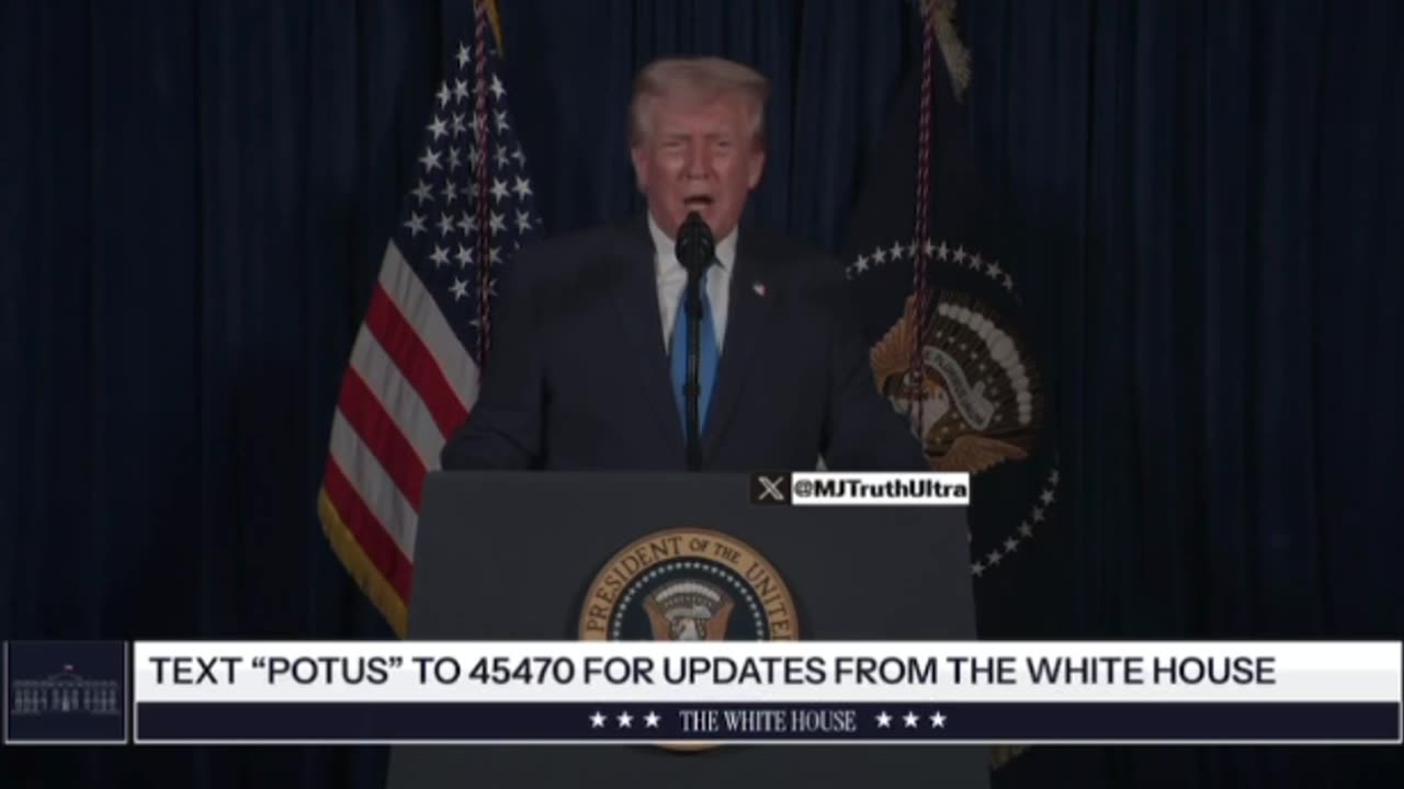 President Trump’s Full Remarks on the National Guardsmen who were shot today