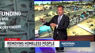 Trump signs executive order that makes it easier to remove homeless people from the streets