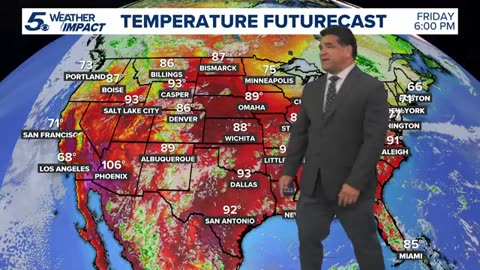 Saharan dust to move in Sunday | KENS 5 Weather Impact Forecast