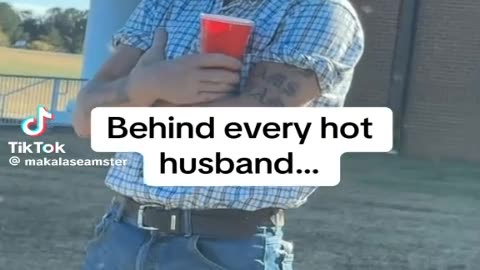 Behind every hot husband