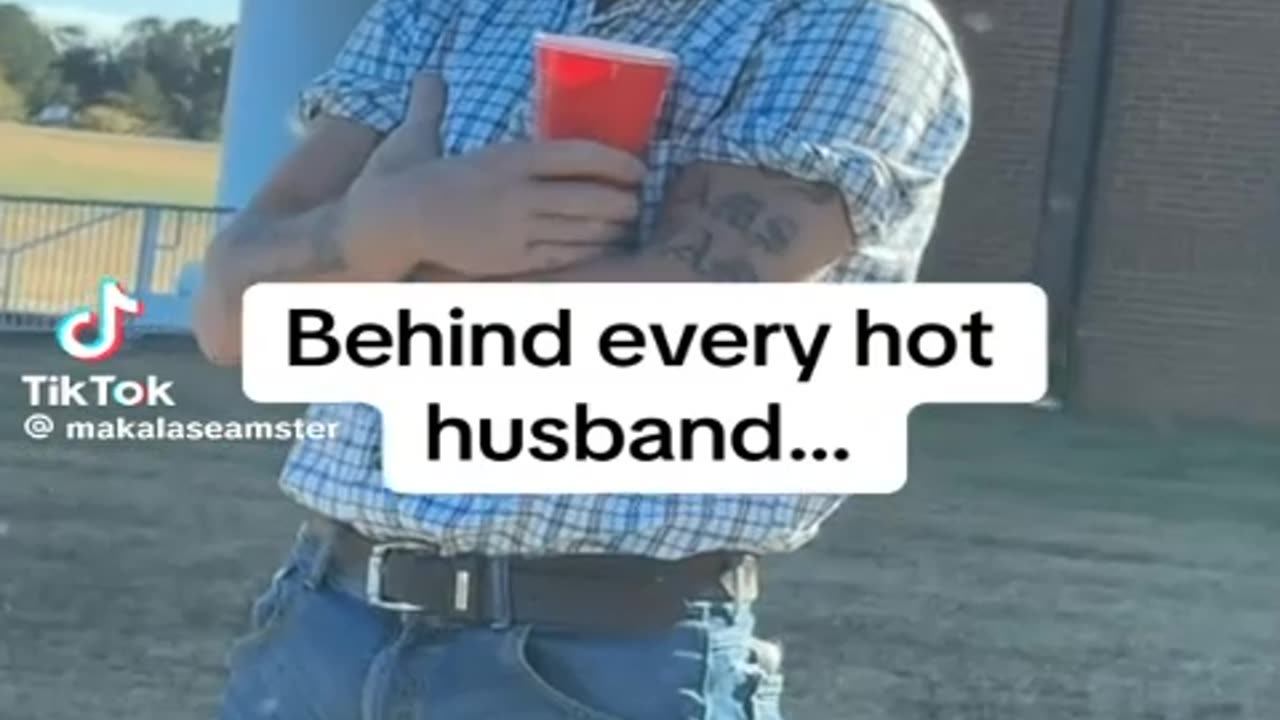 Behind every hot husband